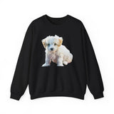 Bichon Frise Unisex 50/50 Crewneck Sweatshirt