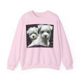 Maltese - Unisex 50/50  Crewneck Sweatshirt