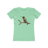 Humming Bird 'Cheeky' Women's Slim Fit Ringspun Cotton T-Shirt