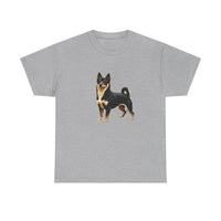 Black & Tan Shiba Inu  -  Unisex Heavy Cotton Tee