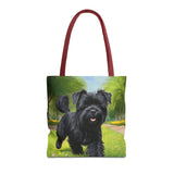 Affenspinscher - Vibrant Polyester Tote Bag