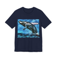 Humpback Whale Unisex Jersey Short Sleeve Tee