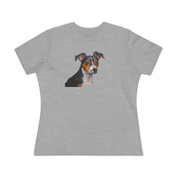 Teddy Roosevelt Terrier Women's Relaxed Fit Cotton Tee