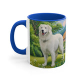 Hungarian Kuvasz 11oz Ceramic Accent Mug