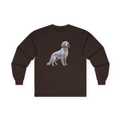 English Setter #2 - Classic Cotton Long Sleeve Tee