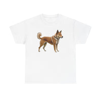 Shikoku - Japanese Hunting Dog Unisex Heavy Cotton Tee