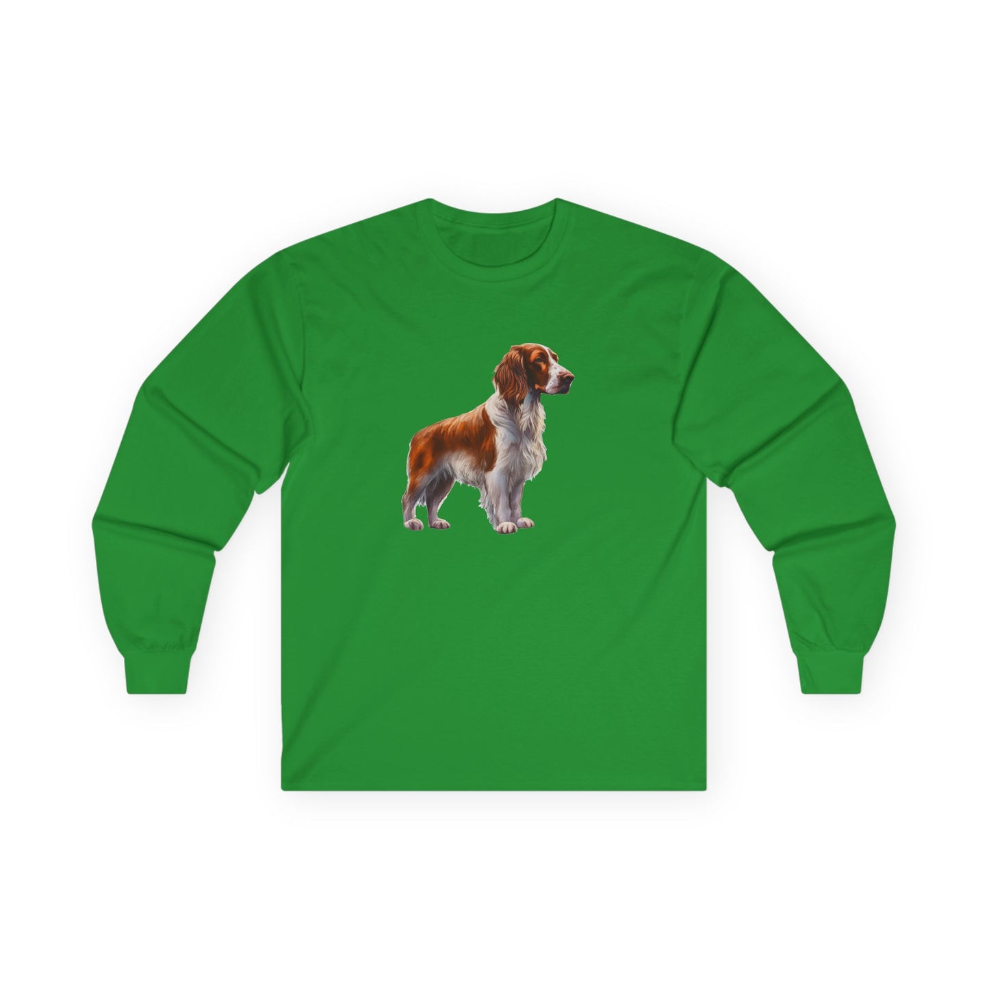 Irish Red & White Setter - Unisex Classic Cotton Long Sleeve Tee