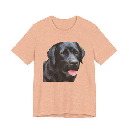 Labrador Retriever 'Rizzo' Unisex Jersey Short Sleeve Tee