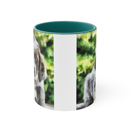 Spinone Italiano Accent Coffee Mug, 11oz