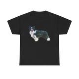 Border Collie '#1'  -  Unisex Heavy Cotton Tee