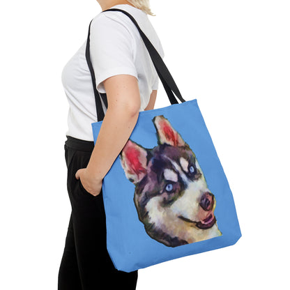 Siberian Huskie 'Iditarod' AOP Tote Bag