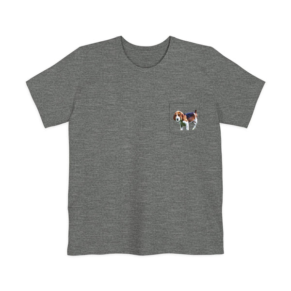 American Foxhound Unisex Pocket T-shirt