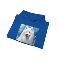 Samoyed Unisex 50/50 Hooded Sweatshirt