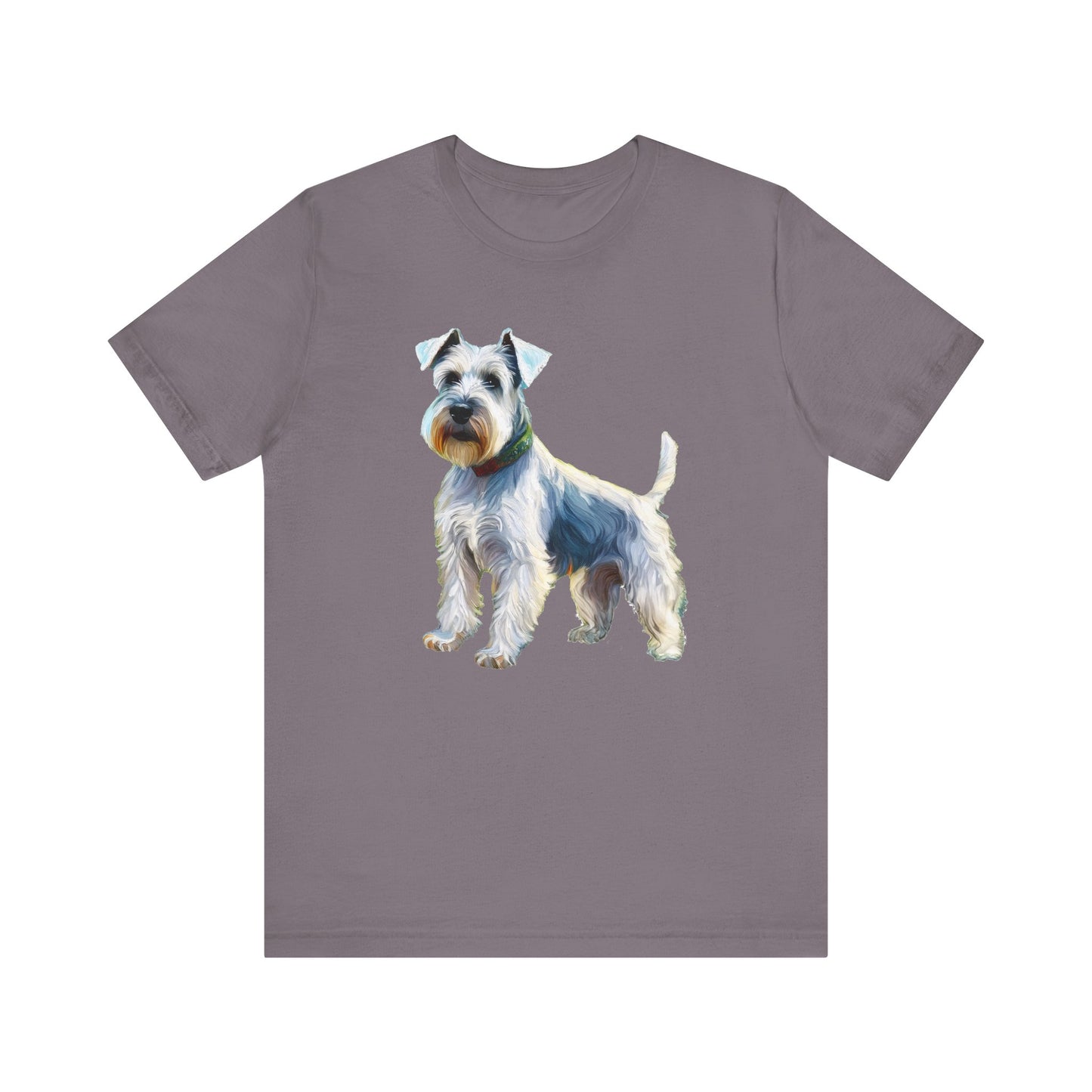 White Schnauzer Unisex Jersey Short Sleeve Tee