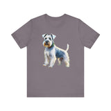 White Schnauzer Unisex Jersey Short Sleeve Tee