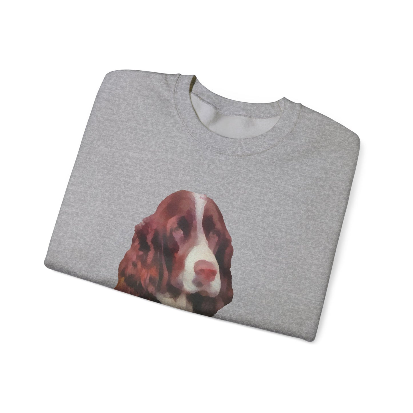English Springer Spaniel Unisex 50/50 Crewneck Sweatshirt