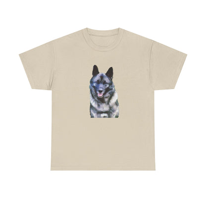 Norwegian Elkhound Unisex Heavy Cotton Tee by DoggyLips™
