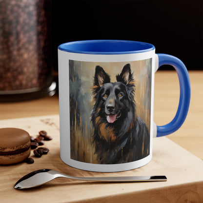 Bohemian Shepherd 11oz Ceramic Accent Mug