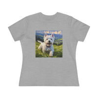 Ethereal Beauty Westie Women's Relaxed Fit Cotton Tee