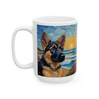 German Shepherd Ceramic Mug - 2 Sizes