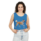 Korean Jindo Unisex Relaxed Fit Garment-Dyed Tank Top