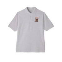 Soft Coated Wheaten Terrier - Men's Piqué Polo Shirt