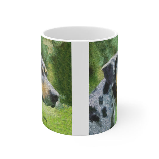 Catahoula 'Clancy' - Personalized Ceramic Mug 11oz