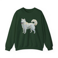 Hokkaido Unisex 50/50 Crewneck Sweatshirt: Cozy Companion for All Seasons