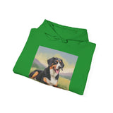 Entlebucher Mountain Dog 50/50 Hooded Sweatshirt