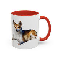 Norwegian Lundehund Accent Coffee Mug - 2 Sizes