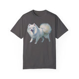 Japanese Spitz -  Unisex Relaxed Garment-Dyed T-shirt