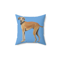 Sloughi - Arabian Greyhound - Spun Polyester Throw Pillow