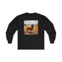 Belgian Tervuren Unisex Classic Cotton Long Sleeve Tee
