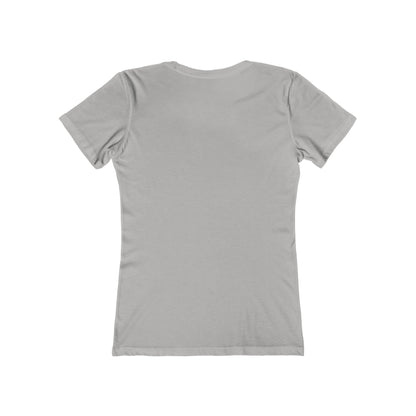 Stylish Doberman Graphic - Women's Slim Fit Ringspun Cotton Tee for Dog Lovers