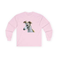 Whippet 'Simba'  Classic Cotton Long Sleeve T-Shirt