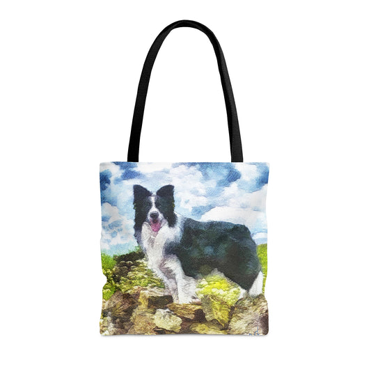 Border Collie '#1' - Tote Bag
