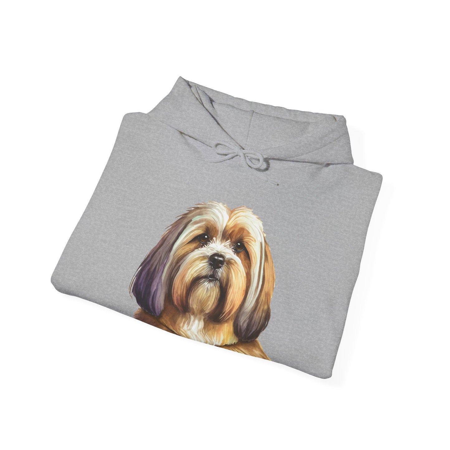 Lhasa Apso Unisex 50/50 Hooded Sweatshirt