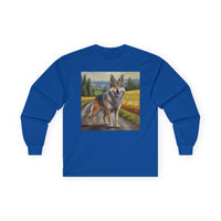 Czechoslovakian Vlciak 'Wolfdog' Classic Cotton Long Sleeve Tee