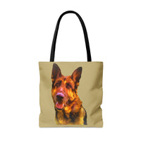 "Bayli the German Shepherd" Tote Bag