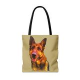 "Bayli the German Shepherd" Tote Bag