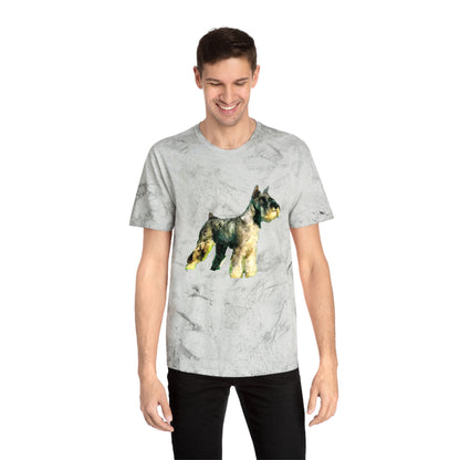 Schnauzer Unisex Cotton Color Blast T-Shirt