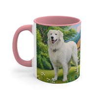 Hungarian Kuvasz 11oz Ceramic Accent Mug