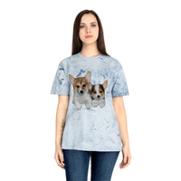 Welsh Corgi 'Cousins' Color Blast T-Shirt by DoggyLips™
