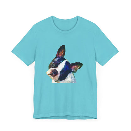 Boston Terrier 'Skipper' Unisex Jersey Short Sleeve Tee