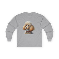 Standard Poodle #2 -  Classic Cotton Long Sleeve Tee