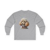 Standard Poodle #2 -  Classic Cotton Long Sleeve Tee