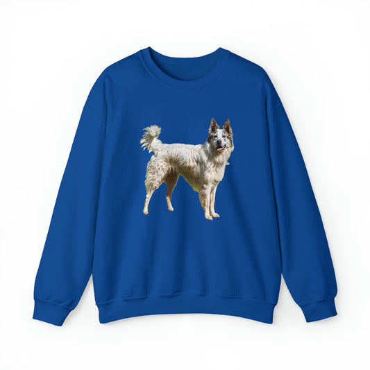 Pyrenean Shepherd Unisex 50/50 Crewneck Sweatshirt