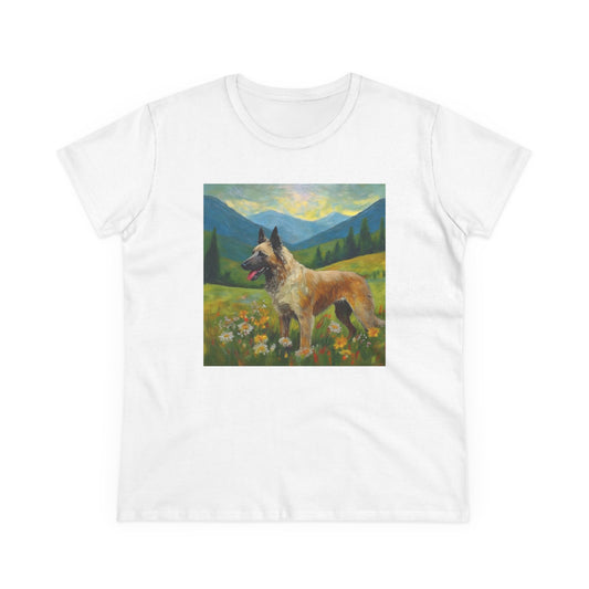 Belgian Laekenois Women's Midweight Cotton Tee