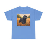 Black Russian Terrier Unisex Heavy Cotton Tee