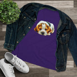 English Foxhound 'Sheeba' Women's Relaxed Fit Tee